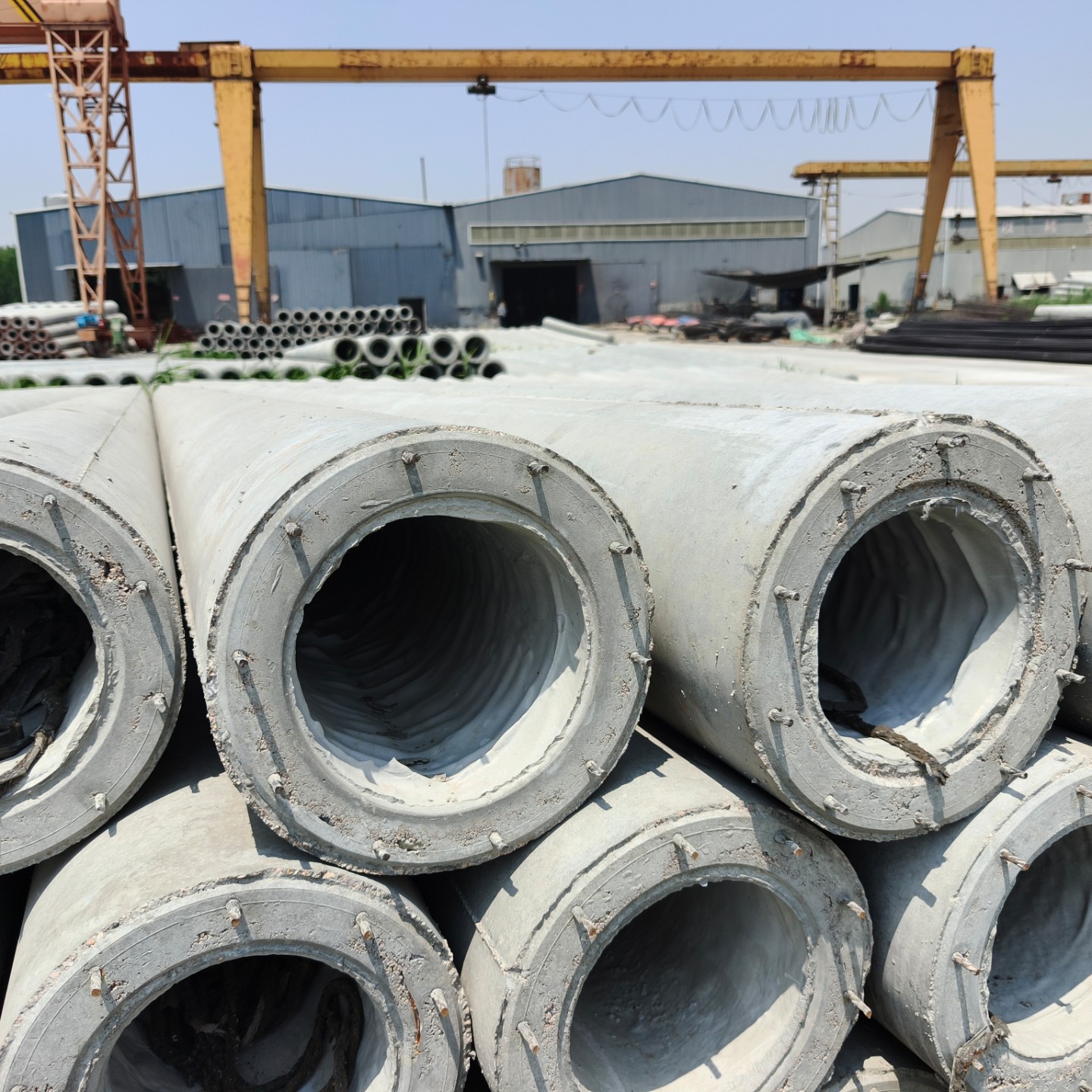 海南150×10米预应力水泥电线杆